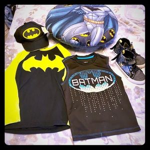 Batman set complete with costume